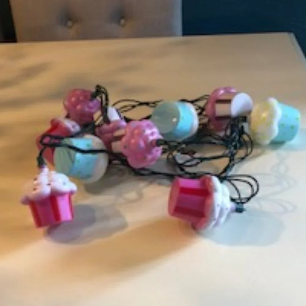 CUPCAKE LIGHT SET, 10 LIGHTS